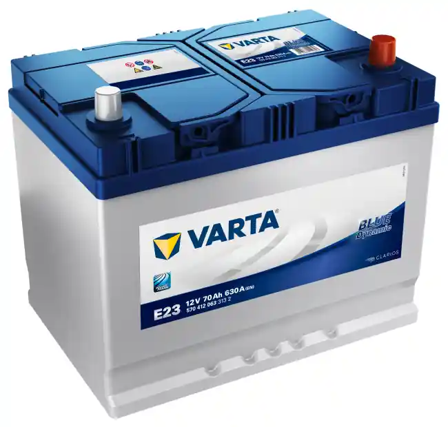 Originální Autobaterie VARTA Blue Dynamic E23 12V, 70Ah, 630A