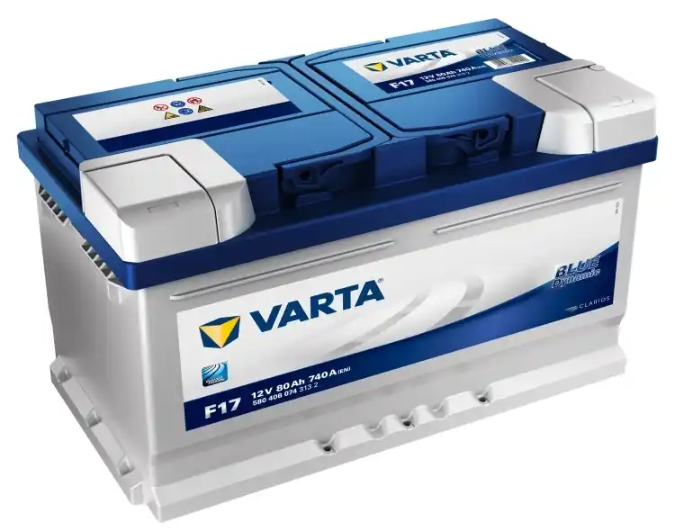 Víkendová Akce Autobaterie VARTA Blue Dynamic F17 12V, 80Ah, 740A
