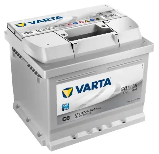 Sezónní Sleva Autobaterie VARTA Silver Dynamic C6 12V, 52Ah, 520A