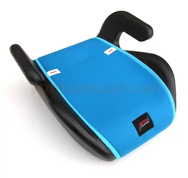 Podsedák pro děti 15-36 kg - homologace E1 - modrý (prodloužený) Značkový