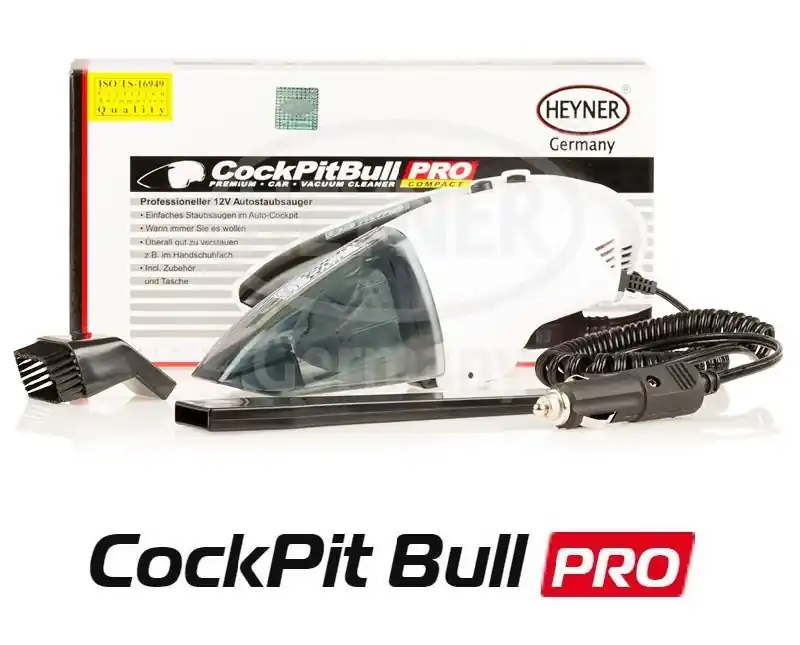 Mini autovysavač Heyner Germany - Cock Pit Bull PRO - 60W Jen Po Omezenou Doba