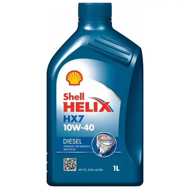 Motorový olej Shell 10W-40 Helix Diesel HX7 - 1 litr Výhodná Nabídka