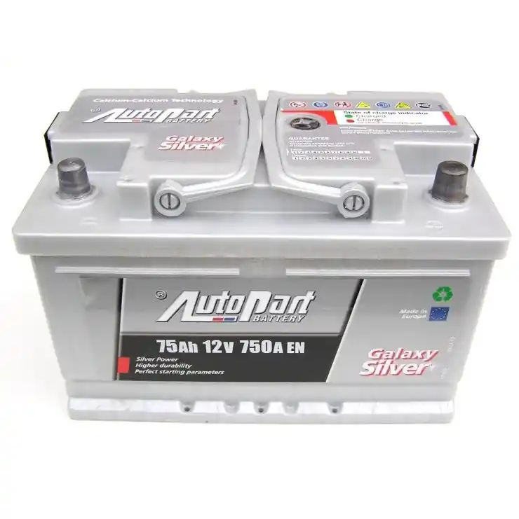 Vrácení Zdarma Autobaterie Autopart Galaxy Silver 75 Ah - 12V (750 A EN)