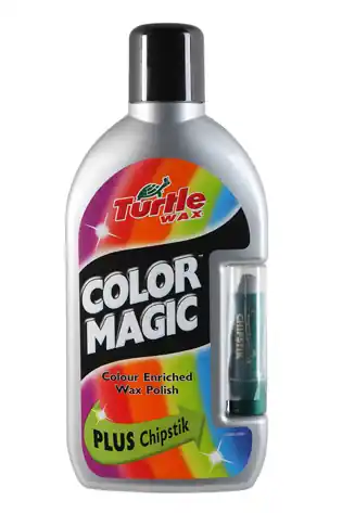 Originální Autovosk Turtle Wax Color Magic Plus - stříbrná leštěnka (500 ml)