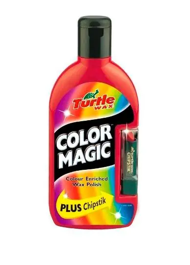 Autovosk Turtle Wax Color Magic Plus - světle červená leštěnka (500 ml) Nejlepší Volba