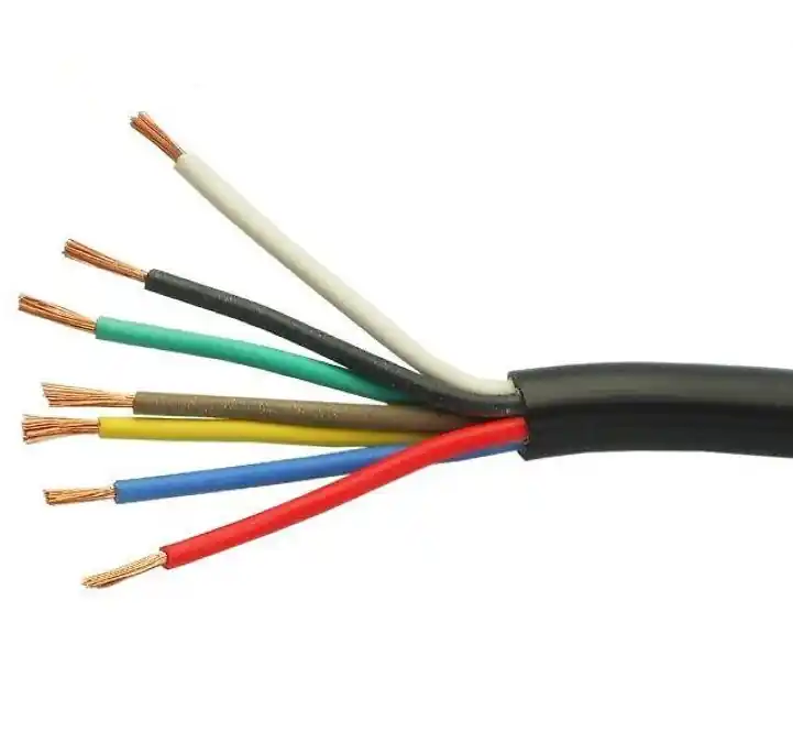 Zlevněný Sedmižilový kabel pro přívěsné vozíky - průměr 12 mm