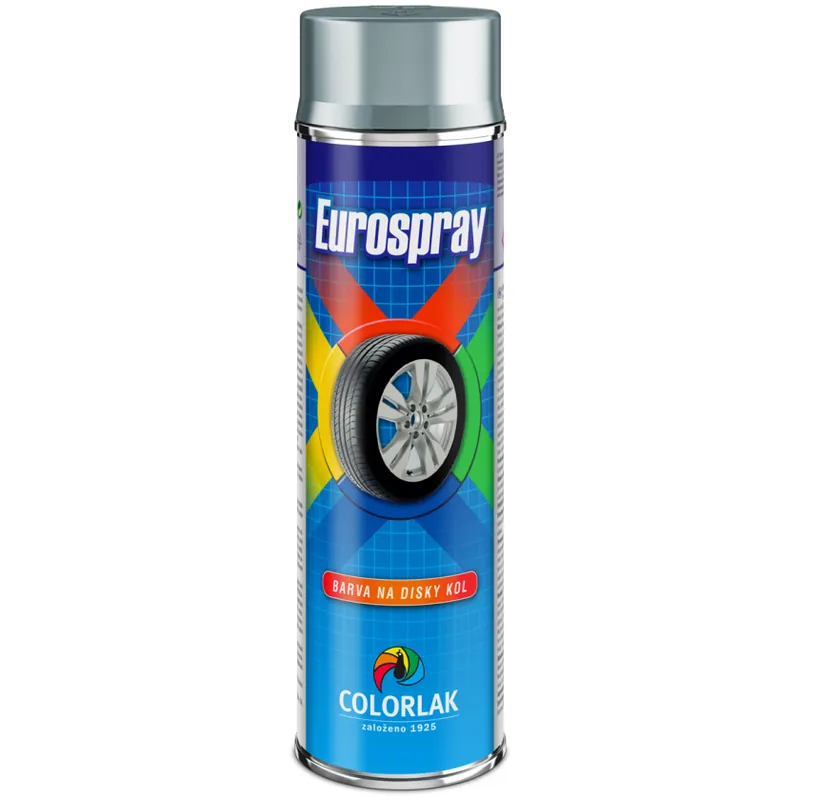 Stříbrná barva ve spreji na ALU kola - Colorit (500 ml) Nakupujte Hned